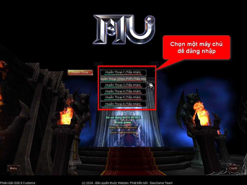 Chức năng chính của Game MU Bắc Nam